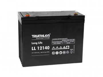 TRIATHLON LL12140 (12V - 140Ah) Záložní baterie "long life"