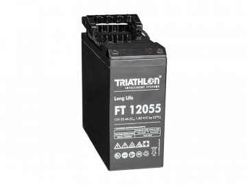 TRIATHLON FT12055 (12V - 57.1Ah) Záložní baterie "front terminal"
