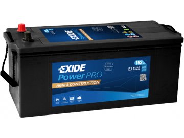 Autobaterie EXIDE PowerPRO Agri & Construction 152Ah, 12V, EJ1523