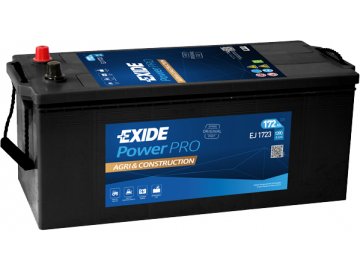 Autobaterie EXIDE PowerPRO Agri & Construction 172Ah, 12V, EJ1723