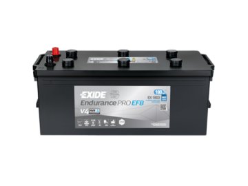 Autobaterie EXIDE EndurancePRO EFB 185Ah, 12V, EX1803
