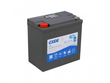 Motobaterie EXIDE BIKE GEL 14Ah, 12V, GEL12-14