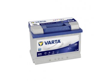 Autobaterie VARTA Blue Dynamic EFB 70Ah, 12V, N70