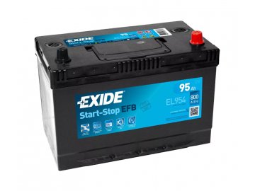 Autobaterie EXIDE START-STOP EFB 95Ah, 12V, EL954