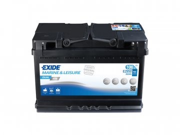 Baterie EXIDE DUAL EFB 100Ah, 12V, EZ850