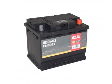 Autobaterie GOOWEI ENERGY 62Ah, 12V, 520A (242x175x190mm), bezúdržbový