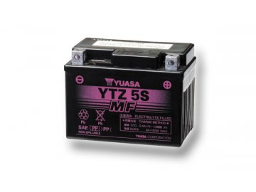 Motobaterie YUASA (originál, factory activated) YTZ5S, 12V,  3.5Ah
