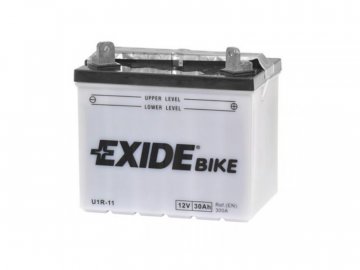 Motobaterie EXIDE BIKE Conventional 30Ah, 12V, U1R-11 (Y1R-11)