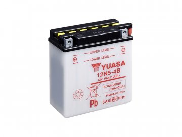 Motobaterie YUASA 12N5-4B, 12V, 5Ah