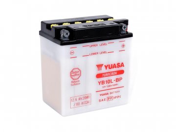 Motobaterie YUASA YB10L-BP, 12V, 12Ah