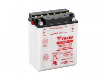 Motobaterie YUASA YB14L-A1, 12V, 14Ah