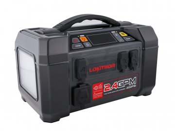 LOKITHOR Startovací zdroj s kompresorem a čerpadlem AW401, 12V, 2500A, 74Wh