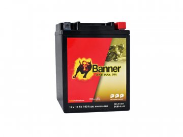 Motobaterie Banner Bike Bull GEL 51411 / BGB14L-A2, 12V - 14Ah