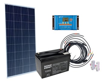 Solární sestava Victron Energy 175Wp, baterie Goowei Energy 100Ah