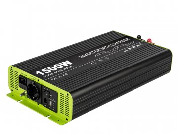 KOSUN měnič napětí s nabíječkou DC24V / AC230V, 1500W