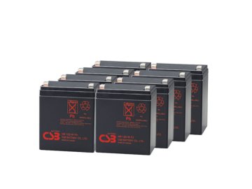 APC RBC145, alternativa bez příslušenství (8ks CSB HR1221W F2)