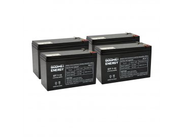 Baterie pro UPS (4x Goowei Energy OT7.2-12 F2)