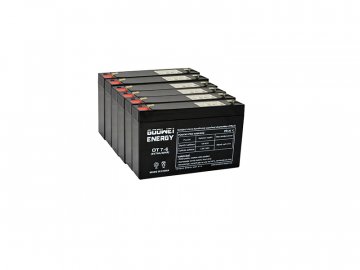 Baterie pro UPS (6x Goowei Energy OT7-6 F1)