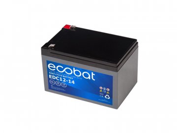 Ecobat Trakční baterie EDC12-14, 14Ah, 12V