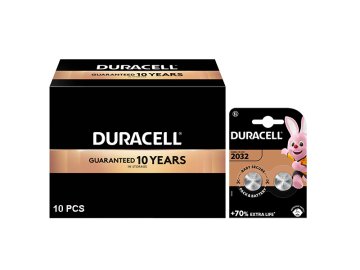 DURACELL knoflíkový článek 3V, CR2032 (DL2032) - 10ks