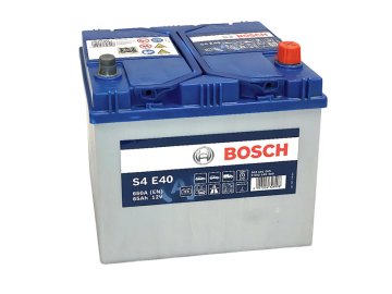 Autobaterie BOSCH S4 E40, 65Ah, 12V, EFB, 0 092 S4E 400
