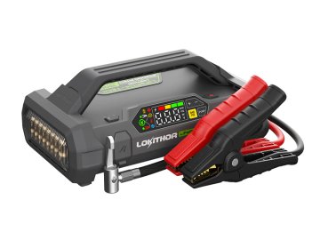 LOKITHOR Startovací zdroj s kompresorem JA3000 PRO, 12V, 3000A, 46Wh