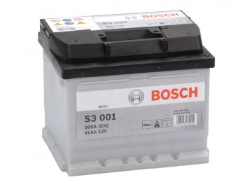 Autobaterie BOSCH S3 001, 41Ah, 12V (0 092 S30 010)