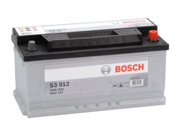 Autobaterie BOSCH S3 012, 88Ah, 12V (0 092 S30 120)