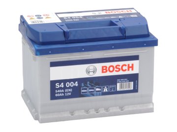 Autobaterie BOSCH S4 004, 60Ah, 12V (0 092 S40 040)