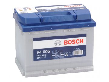 Autobaterie BOSCH S4 005, 60Ah, 12V (0 092 S40 050)