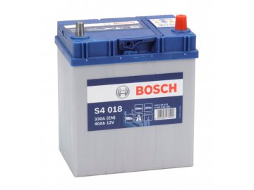 Autobaterie BOSCH S4 018, 40Ah, 12V (0 092 S40 180)