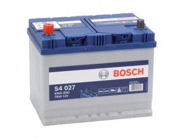 Autobaterie BOSCH S4 027, 70Ah, 12V (0 092 S40 270)