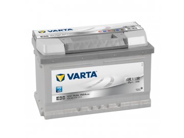 Autobaterie VARTA SILVER Dynamic 74Ah, 12V, E38