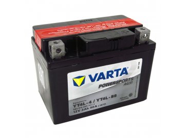 Motobaterie VARTA T4L-BS, 3Ah, 12V