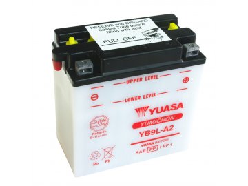 Motobaterie YUASA (originál) YB9L-A2, 12V,  9Ah