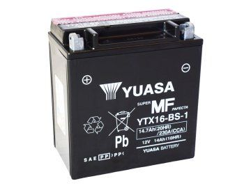 YUASA YTX16 BS 1 NEW