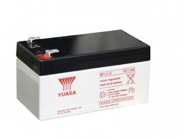 Staniční (záložní) baterie YUASA NP1.2-12, 1.2Ah, 12V