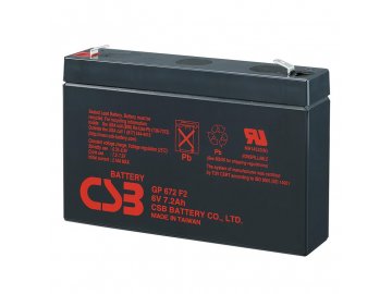CSB Baterie GP672, 6V, 7,2Ah