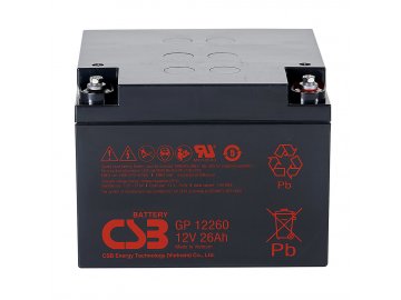 CSB Baterie GP12260, 12V, 26Ah