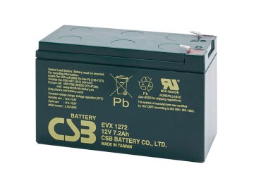 Baterie CSB EVX1272 F2, 12V, 7.2Ah