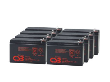 APC RBC12, alternativa bez příslušenství (8ks CSB GP1272 F2)