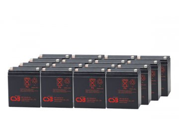 APC RBC44, alternativa bez příslušenství (16ks CSB HR1221W F2)