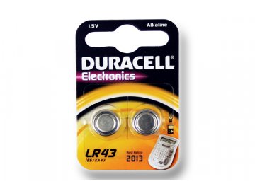 DURACELL knoflíkový článek 1.5V, LR43