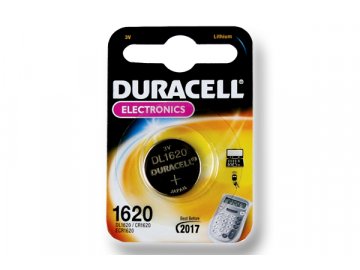 DURACELL knoflíkový článek 3V, CR1620 (DL1620)