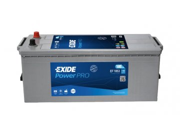 Autobaterie EXIDE PowerPRO 185Ah, 12V, EF1853