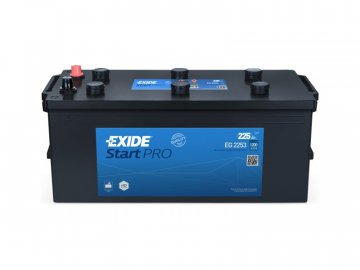 Autobaterie EXIDE StartPRO 225Ah,  12V, EG2253