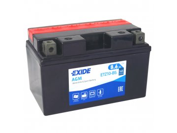 Motobaterie EXIDE ETZ10-BS, 12V, 8.6Ah, 145A