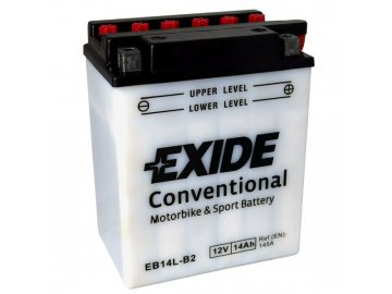 Motobaterie EXIDE BIKE Conventional 14Ah, 12V, EB14L-B2