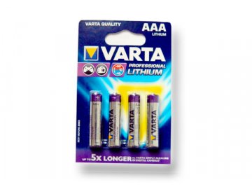 VARTA Lithium Professional článek 1.5V, AAA (6103)