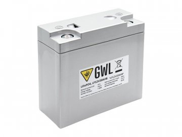 GWL POWER Lithium - LiFePO4 akumulátor 12V, 20Ah